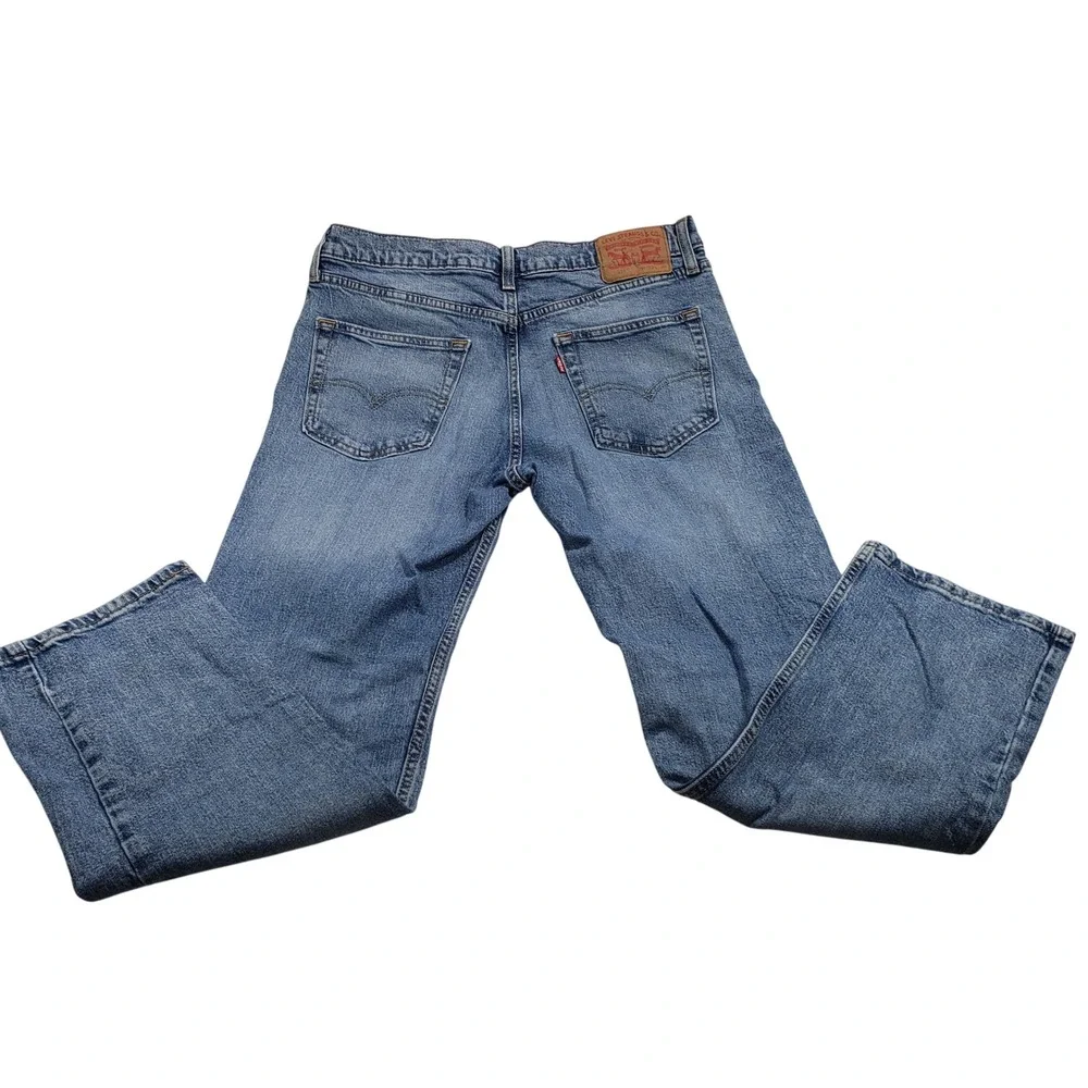 Levi's Mens 514 Straight Leg Jeans 33x32 Medium Wash Blue Denim